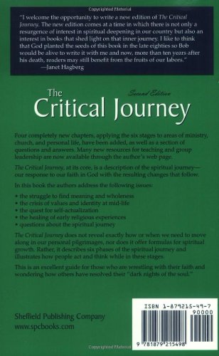 The Critical Journey, Stages in the Life of Faith, Second Edition,Used