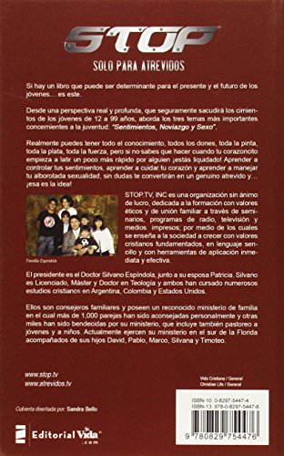 Stop: Sentimientos, noviazgo y sexo: Solo para atrevidos (Spanish Edition),Used