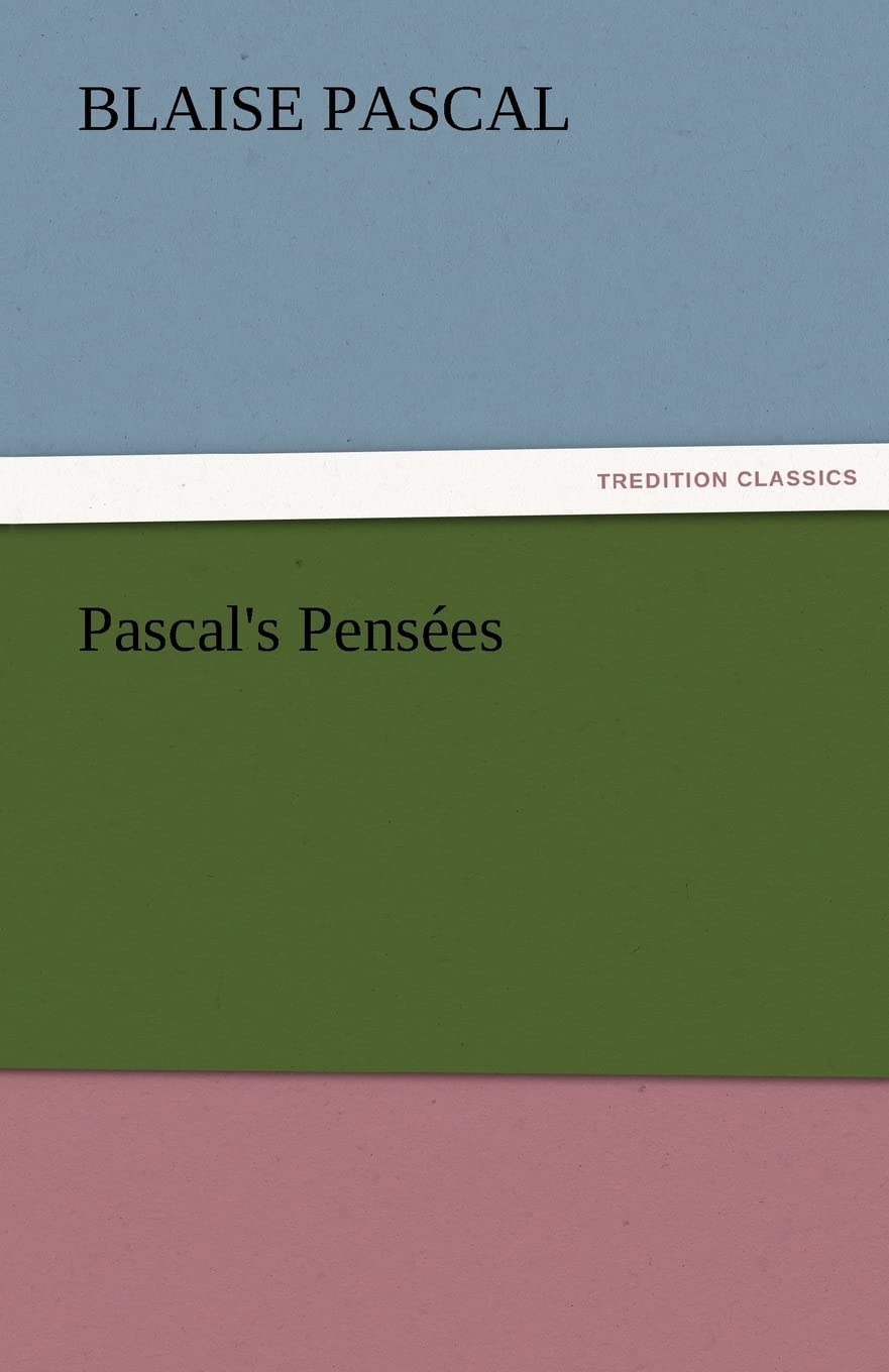 Pascal's Pensees,Used