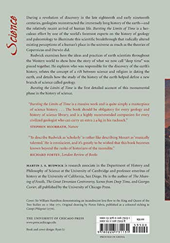 Bursting the Limits of Time: The Reconstruction of Geohistory in the Age of Revolution,Used