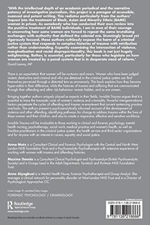 Invisible Trauma: Women, Difference And The Criminal Justice System