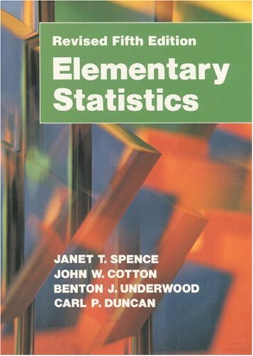 Elementary Statistics, Revised (5th Edition),Used