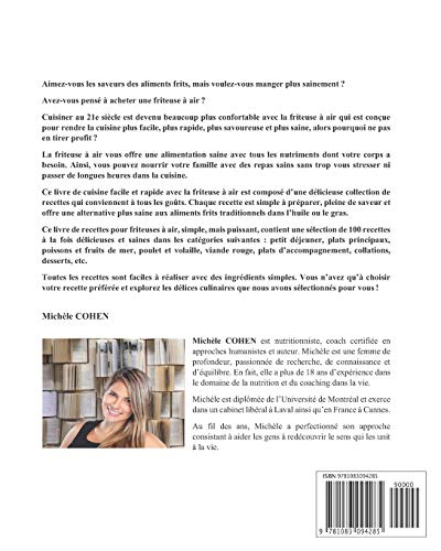 Cuisine facile et rapide avec la friteuse  air: 100 Recettes rapides et faciles : Recettes simples et saines pour tous les jours,Used