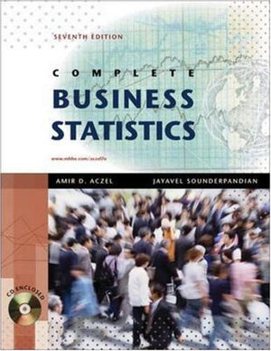 Complete Business Statistics With Student Cd (The Mcgrawhill/Irwin Series),New
