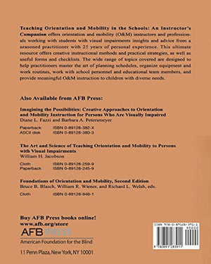 Teaching Orientation and Mobility in the Schools,Used