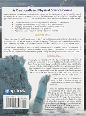 Exploring Creation with Physical Science 2nd Edition, Textbook,Used