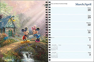 Disney Dreams Collection by Thomas Kinkade Studios: 2022 Monthly/Weekly Engageme,New