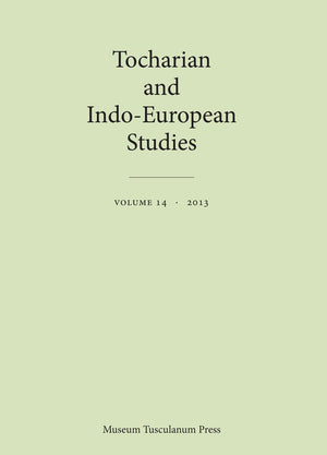 Tocharian and IndoEuropean Studies Volume 14,Used