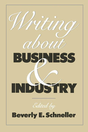 Writing About Business And Industry,New
