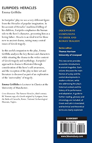 Euripides: Herakles (Duckworth Companions to Greek & Roman Tragedy),New