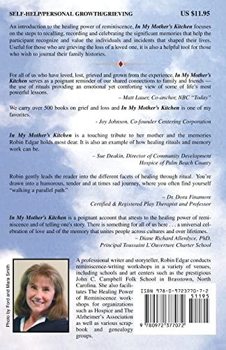 In My Mother's Kitchen: An Introduction to the Healing Power of Reminiscence, Enhanced Second Edition,Used