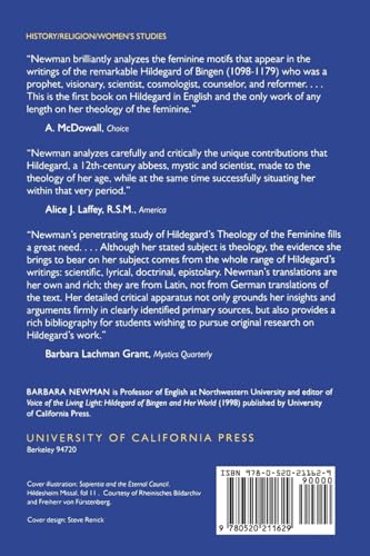 Sister Of Wisdom: St. Hildegard'S Theology Of The Feminine,Used