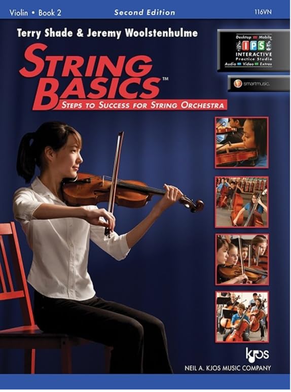 116VN  String Basics Book 2  Violin,New