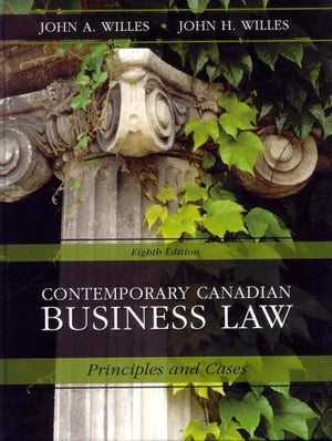 Contemporary Canadian Business Law, Eighth Edition,Used