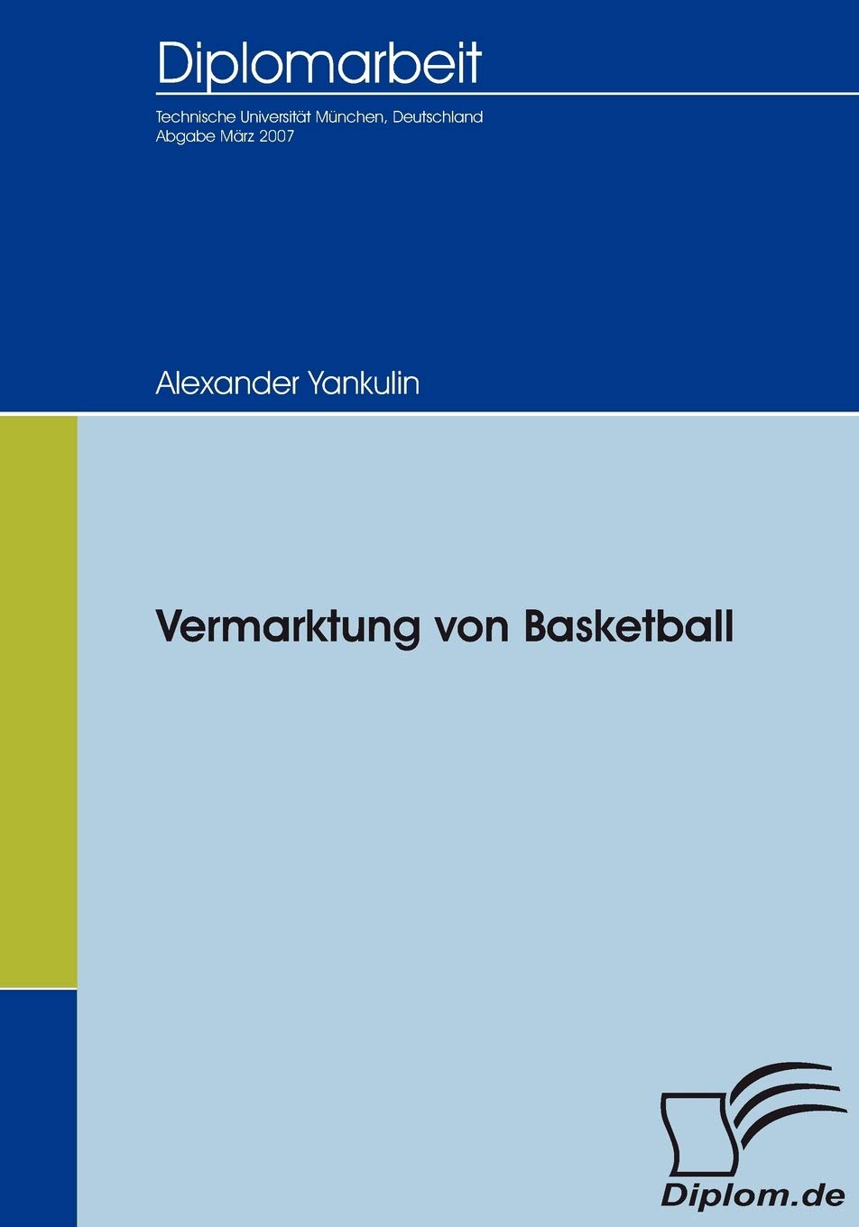 Vermarktung von Basketball (German Edition),Used