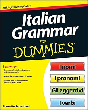 Italian Grammar For Dummies,Used