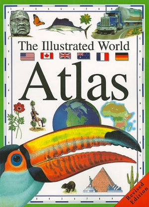 The Illustrated World Atlas,Used
