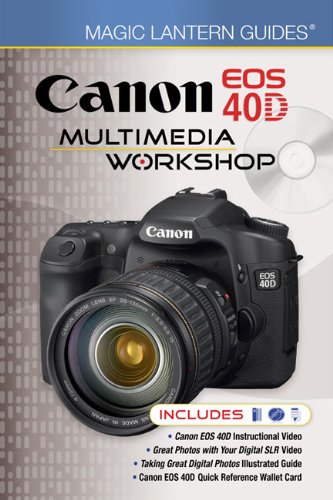 Multimedia Workshop: Canon Eos 40D (Magic Lantern Guides),Used