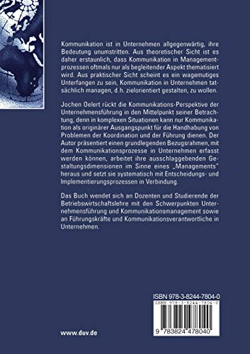 Internes Kommunikationsmanagement: Rahmenfaktoren, Gestaltungsanstze und Aufgabenfelder (Schriften zur Unternehmensentwicklung) ,Used