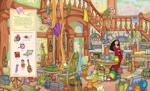Disney Princess Cinderella, Tangled, Aladdin and More! Look and Find Activity Book  PI Kids