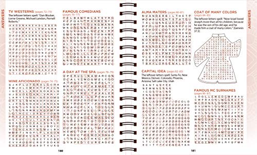 Brain Games  Relax and Solve: Word Search (Coral),Used