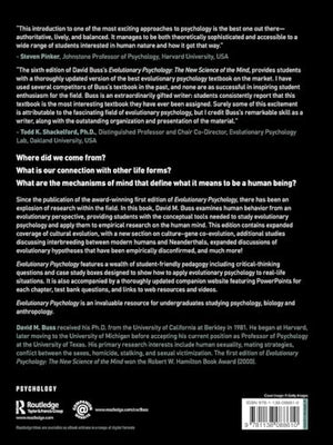 Routledge Evolutionary Psychology Book: The New Science of the Mind