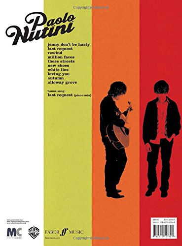 Paolo Nutini  These Streets: Piano/Vocal/Chords (Faber Edition),New
