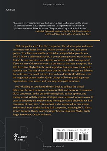 B2B Executive Playbook: The Ultimate Weapon For Achieving Sustainable, Predictable And Profitable Growth,Used