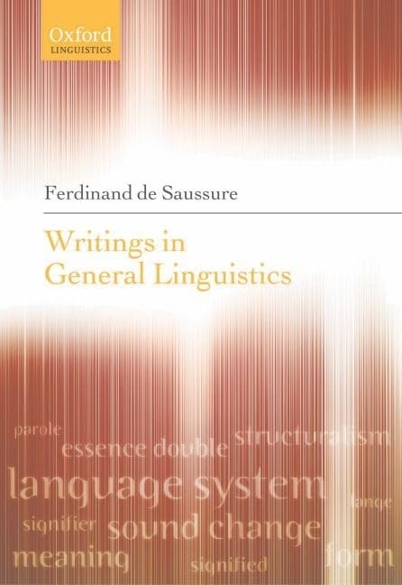 Writings in General Linguistics,New
