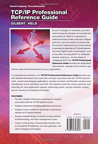 TCP/IP Professional Reference Guide,Used