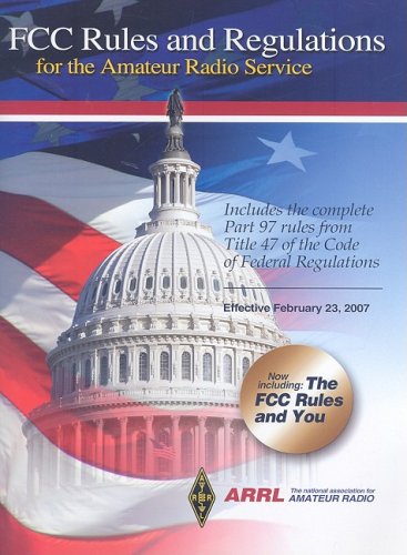 FCC Rules and Regulations for the Amateur Radio Service 3rd Edition,Used