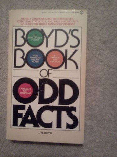 Boyd's Book of Odd Facts,Used