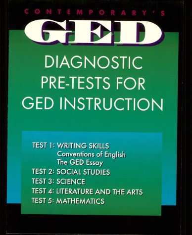 Diagnostic PreTests for Ged Instruction,Used