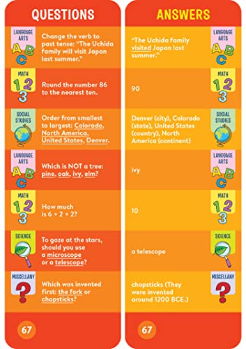 Brain Quest 2Nd Grade Smart Cards Revised 5Th Edition (Brain Quest Smart Cards)