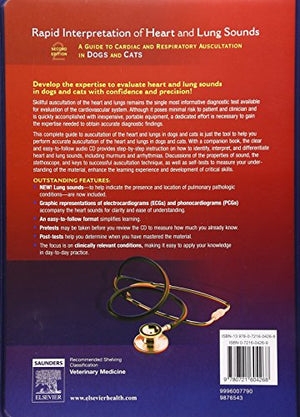 Rapid Interpretation Of Heart And Lung Sounds: A Guide To Cardiac And Respiratory Auscultation In Dogs And Cats,New
