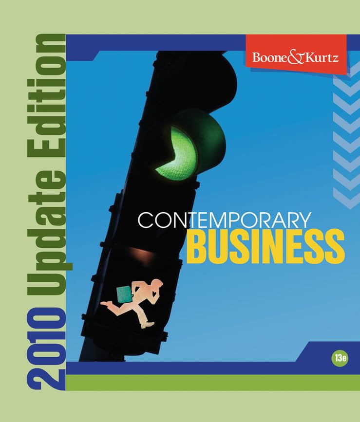 Contemporary Business 2010 Update [With CDROM],Used