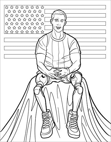 Blown Away: The Story of SSGT Johnny Joey Jones Coloring Book,Used