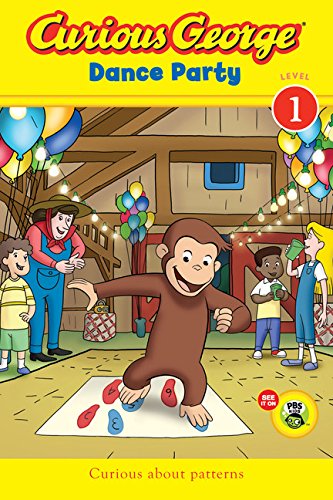 Curious George Dance Party CGTV Reader,Used