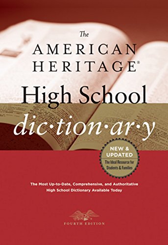 The American Heritage High School Dictionary,New