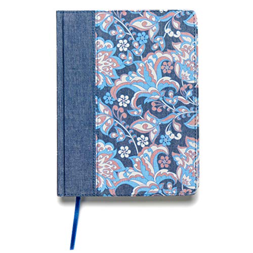 Biblia Reina Valera 1960 De Apuntes, Edici?N Ilustrada. Tela En Rosado Y Azul  Rvr 1960 Illustrator?S Notetaking Bible,Cloth Ove