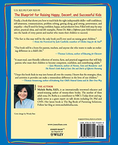 Parents Do Make a Difference: How to Raise Kids with Solid Character, Strong Minds, and Caring Hearts,Used