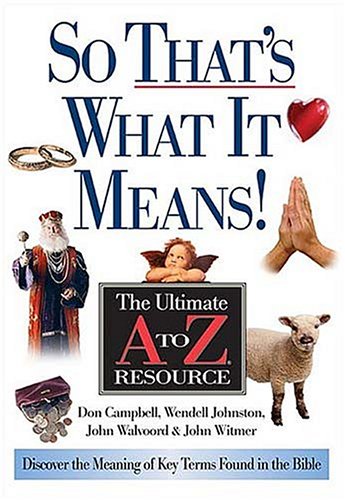 So Thats What It Means!,Used
