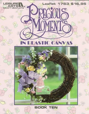 Precious Moments in Plastic Canvas,Used