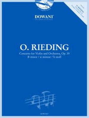 Rieding  Concerto in B Minor for Violin and Orchestra Op. 35,New