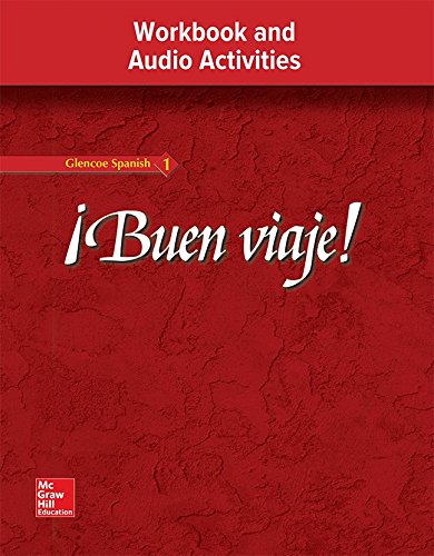 Buen viaje! Level 1, Workbook and Audio Activities Student Edition (GLENCOE SPANISH) (Spanish Edition),Used