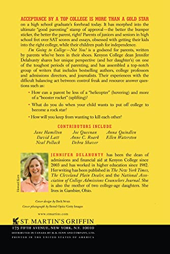 I'm Going to CollegeNot You!: Surviving the College Search with Your Child,Used