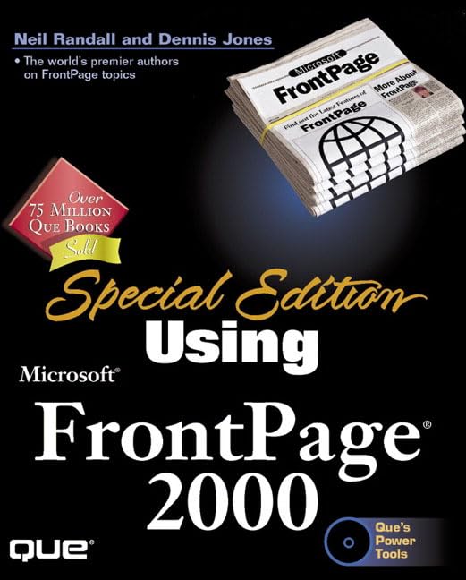Special Edition Using Microsoft Frontpage 2000,Used