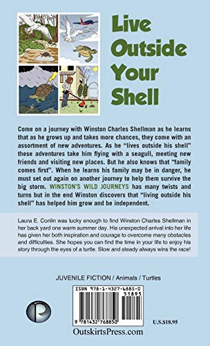 Winston's Wild Journeys: Live Outside Your Shell,Used