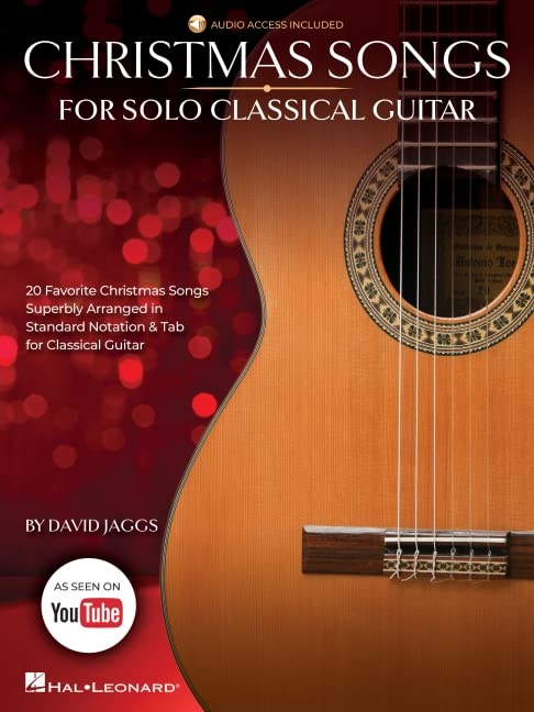 Christmas Songs for Solo Classical Guitar Book/Online Audio,Used