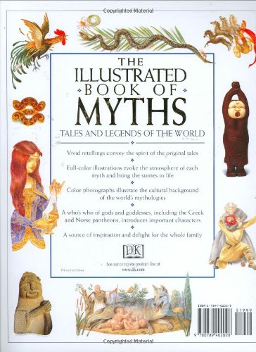 Illustrated Book of Myths: Tales & Legends of the World,New